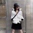 프라다 PRADA 2020 SS 퀄팅 삼각로고 지퍼 여성 패딩 커스텀급