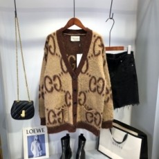 구찌 GUCCI 2020 SS GG캐릭터 포켓 여성 니트 가디건