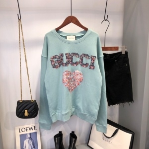 구찌 GUCCI 2020 SS GG 플라워 로고 여성 긴팔티