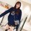 루이비통 LOUIS VUITTON 2020 SS 캐릭터 로고 라운드넥 여성 니트