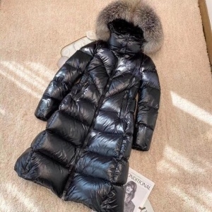 몽클레어 MONCLER 2020 SS 퀄팅 지퍼 여우퍼 여성 롱패딩 커스텀급