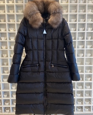 몽클레어 MONCLER 2020 SS 퀄팅 지퍼 벨트 여성 롱패딩 커스텀급