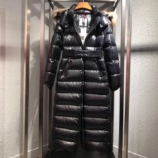 몽클레어 MONCLER 2020 SS 퀄팅 지퍼 벨트 후드퍼 여성 롱패딩 커스텀급