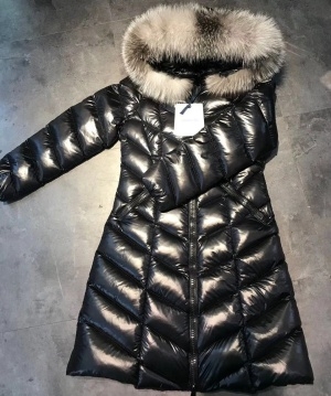 몽클레어 MONCLER 2020 SS V퀄팅 지퍼 여성 롱패딩 커스텀급