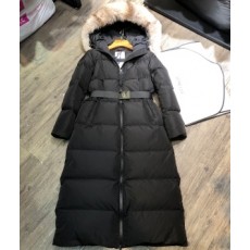 몽클레어 MONCLER 2020 SS 퀄팅 베르나시 여우퍼 여성 롱패딩 커스텀급