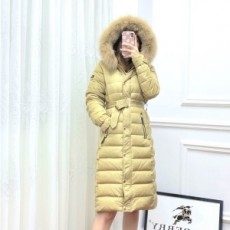 버버리 BURBERRY 2020 SS 퀄팅 지퍼 골드베이지 여성 롱패딩 커스텀급