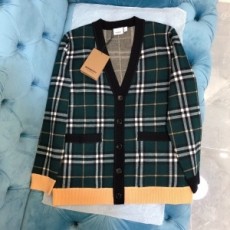 버버리 BURBERRY 2020 SS 체크무늬 니트 가디건 여성 세트 커스텀급