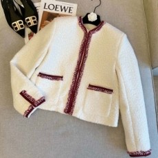 셀린느 CELINE 2020 SS 양털 프릴 포켓 여성 자켓 커스텀급