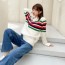 구찌 GUCCI 2020 SS 스트라이프 라운드넥 여성 니트 커스텀급