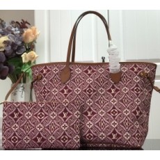 루이비통 LOUIS VUITTON 2020 모노그램 네버풀 MM 숄더백 레드 M57273 커스텀급