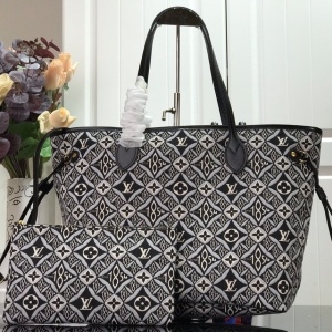 루이비통 LOUIS VUITTON 2020 모노그램 네버풀 MM 숄더백 블랙 M57273 커스텀급
