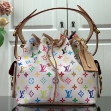 루이비통 LOUIS VUITTON 2020 멀티 화이트 쁘띠 노에 숄더백 M42229 커스텀급