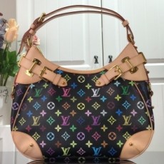 루이비통 LOUIS VUITTON 2020 멀티 블랙 그레타 숄더백 M40196 커스텀급