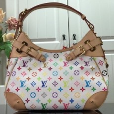 루이비통 LOUIS VUITTON 2020 멀티 화이트 그레타 숄더백 M40196 커스텀급
