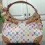 루이비통 LOUIS VUITTON 2020 멀티 화이트 그레타 숄더백 M40196 커스텀급