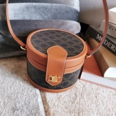 셀린느 CELINE 2020 트리오페 브라운 탐부르 숄더백 195192 커스텀급