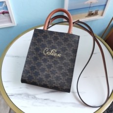 셀린느 CELINE 2020 트리오페 버티컬 미니 카바스백 194372 커스텀급
