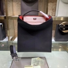 펜디 FENDI 2020 피카부 금속버클 레더 블랙 토트백 커스텀급