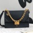 펜디 FENDI 2020 칸유 F로고 금속버클 무광 미듐 체인 크로스백 커스텀급