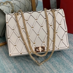 발렌티노 VALENTINO 2020 가라바니 락스터드 체인 숄더백 2040 커스텀급