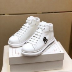 알렉산더 맥퀸 ALEXANDER MCQUEEN 2020 오버솔 화이트에어 하이탑 커플 슈즈 커스텀급