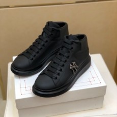 알렉산더 맥퀸 ALEXANDER MCQUEEN 2020 오버솔 블랙 하이탑 커플 슈즈 커스텀급