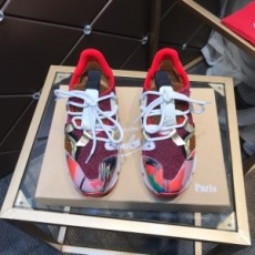 크리스찬 루부탱 CHRISTIANLOUBOUTIN 2020 투톤 패치로고 퍼플레드 커플 슈즈 커스텀급