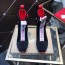 크리스찬 루부탱 CHRISTIANLOUBOUTIN 2020 투톤 스터드 커플 쇼트부츠 커스텀급