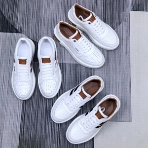 발리 BALLY 2020 화이트 퍼포 라인 남성 슈즈 커스텀급