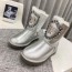 어그 UGG 2020 큐빅 퍼안감 금속패치 여성 쇼트부츠 커스텀급