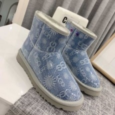 어그 UGG 2020 캐릭터 퍼안감 유광 여성 쇼트부츠 커스텀급