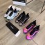 샤넬 CHANEL 2020 펄 투톤 글리터 로고 여성 슈즈 커스텀급