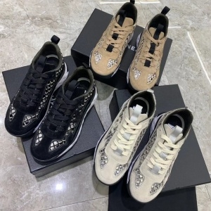 샤넬 CHANEL 2020 스웨이드 투톤 CC로고 여성 슈즈 커스텀급