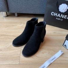 샤넬 CHANEL 2020 CC로고 투톤 여성 쇼트부츠 커스텀급
