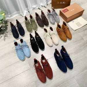 로로피아나 LORO PIANA 2020 스티치 끈장식 하이탑 여성 슈즈 커스텀급