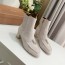 로로피아나 LORO PIANA 2020 리본버클 지퍼 여성 쇼트부츠 커스텀급
