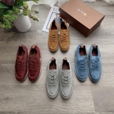 로로피아나 LORO PIANA 2020 패치로고 스웨이드 여성 슈즈 커스텀급