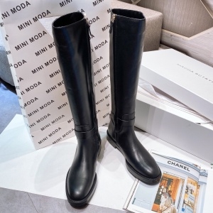 토즈 TODS 2020 T로고 벨트버클 레더 여성 롱부츠 커스텀급