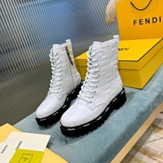 펜디 FENDI 2020 F로고 각인 지퍼 여성 쇼트부츠 커스텀급