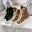 질센더 JIL SANDER 2020 퍼장식 하이탑 여성 쇼트부츠 커스텀급