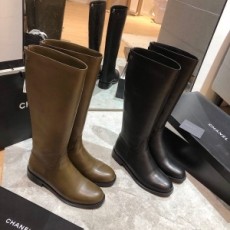 샤넬 CHANEL 2020 CC로고 지퍼장식 여성 롱부츠 커스텀급