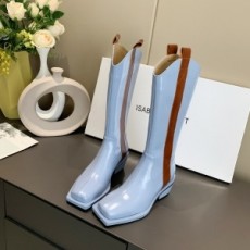 이자벨마랑 ISABEL MARANT 2020 라인 패치장식 여성 롱부츠 커스텀급