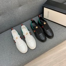 구찌 GUCCI 2021 벌자수 삼선 남성 슈즈 커스텀급