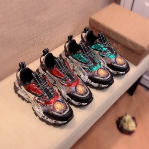 베르사체 VERSACE 2021 캐릭터 투톤 남성 슈즈 커스텀급