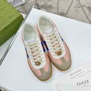구찌 GUCCI 2021 스웨이드 투톤 삼선 여성 슈즈 커스텀급