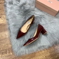 미우미우 MIUMIU 2021 에나멜 여성 슈즈 커스텀급