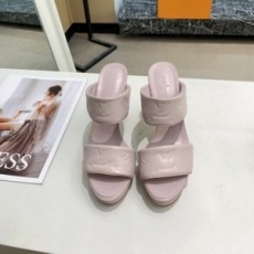 루이비통 LOUIS VUITTON 2021 앙프렝뜨 여성 하이힐 샌들 커스텀급
