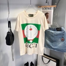 구찌 GUCCI 2021 도라이몽 캐릭터 여성 반팔티 커스텀급