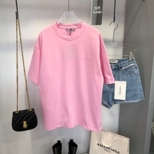 발렌시아가 BALENCIAGA 2021 로고 캐릭터 여성 반팔티 커스텀급