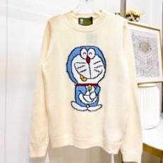 구찌 GUCCI 2021 도라이몽 캐릭터 여성 니트 상의 커스텀급